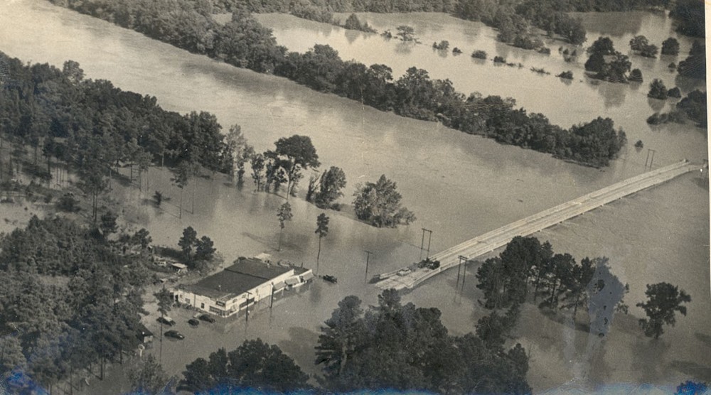 1945 Flood Aerial