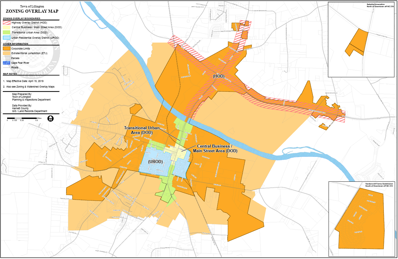 Zoning Overlay Map